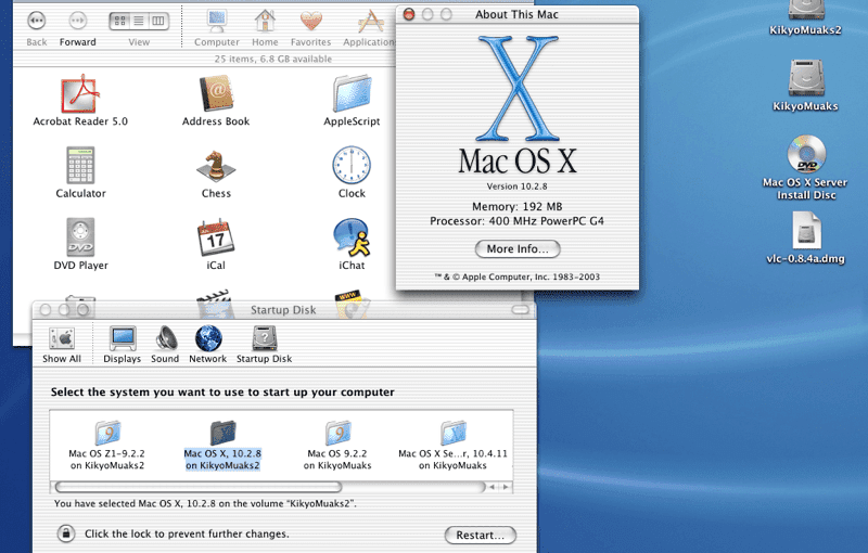 İOS, APPLE, MAC OSX 10.2