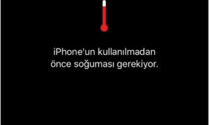 Kırmızı Termometre İkonu, iPhone Çok Sıcak