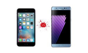 iPhone 7 Plus ve Samsung Galaxy Note 8 arasındaki farklar