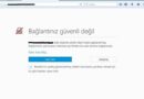 Bağlantınız güvenli değil – Mozilla Firefox Tarayıcısı 