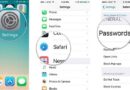 iphone girilen şifreleri kaydetme