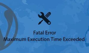 WordPress Önemli Hata Maksimum Uygulama Süresi Aşıldı