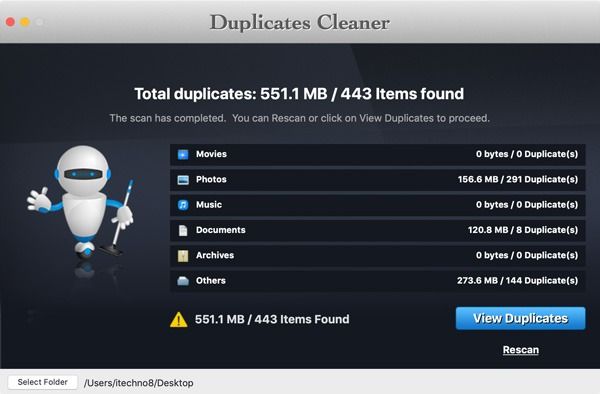 Çift Dosyaları Kaldır Duplicate Cleaner