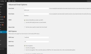 WordPress’i SMTP Posta Göndermek İçin Yapılandırma