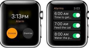 Apple Watch’ta Alarm Ayarlama