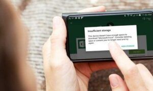 android kullanılan bilir harici depolama yok