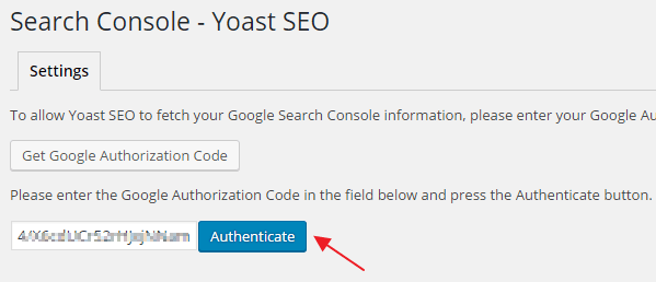 Yoast'ı Google Arama Konsolu ile Bağlayın