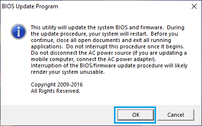 Windows Bilgisayarda BIOS'u güncelleyin