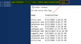 POWERSHELL CMDLET ÇIKIŞINI PANOYA KAYDETME