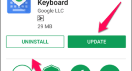 Gboard klavyede çalışmıyor sorunu ve çözümü