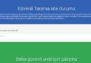 Web sitem Google tarafından zararlı olarak işaretlenmiş ne yapmalıyım?