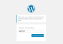 wordpress wp-admin çalışmıyor