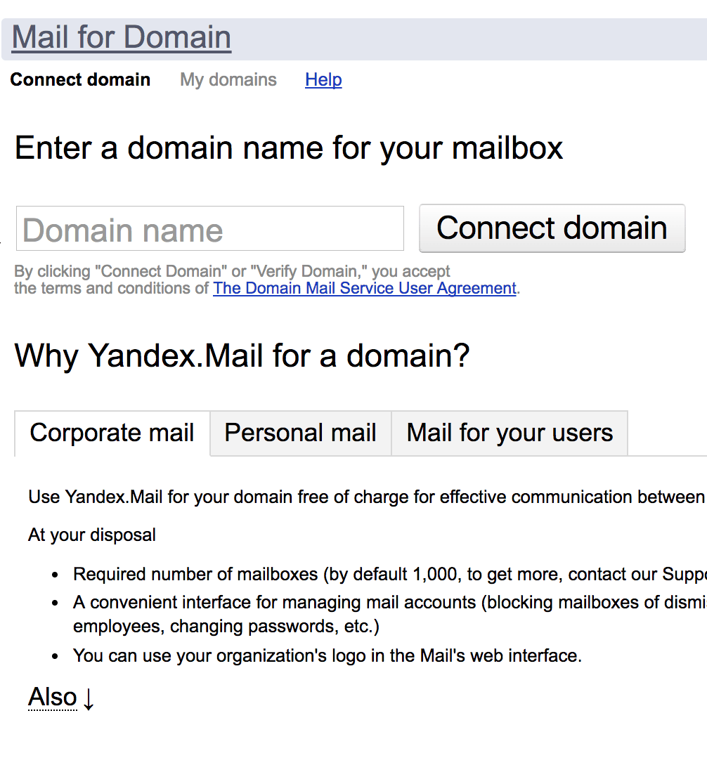 Yandex Mail Teknik Destek