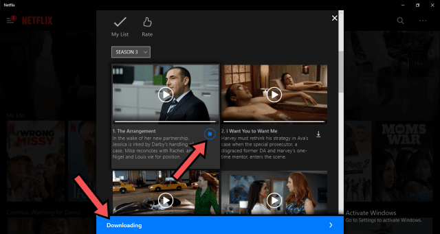 Netflix'te filmleri Windows 10 PC'ye indirin