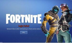 Fortnite Giriş Başarısız Nasıl Düzeltilir