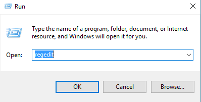 Çalıştır Komutunu Kullanarak Windows Kayıt Defterini Açma 