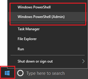 Windows PowerShell Komutunu Aç