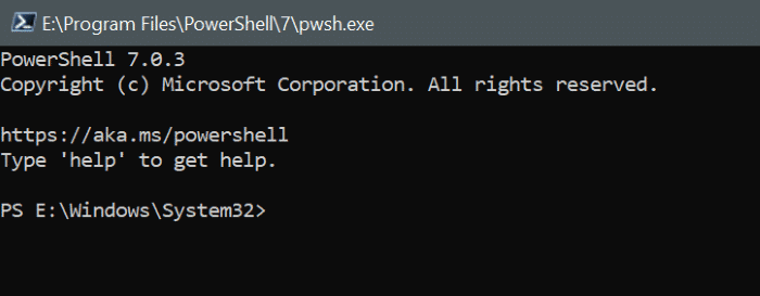 powershell 7'yi Windows 10 pic13'e yükle