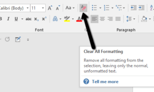 Microsoft Word Biçimlendirme Nasıl Temizlenir