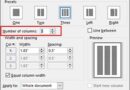 Word’de sütun ekleme ve kaldırma