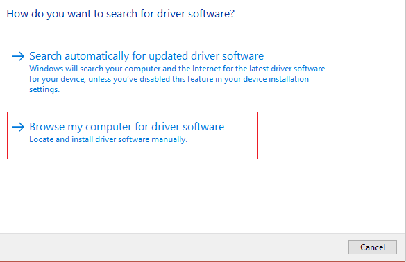 sürücü yazılımı için bilgisayarıma göz at