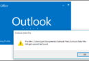 Outlook veri dosyası bozulması hatası ve çözümü