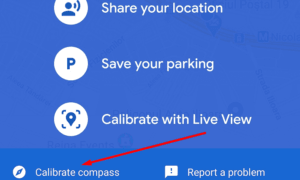Google Haritalar Pusulayı Nasıl Kalibre Edilir