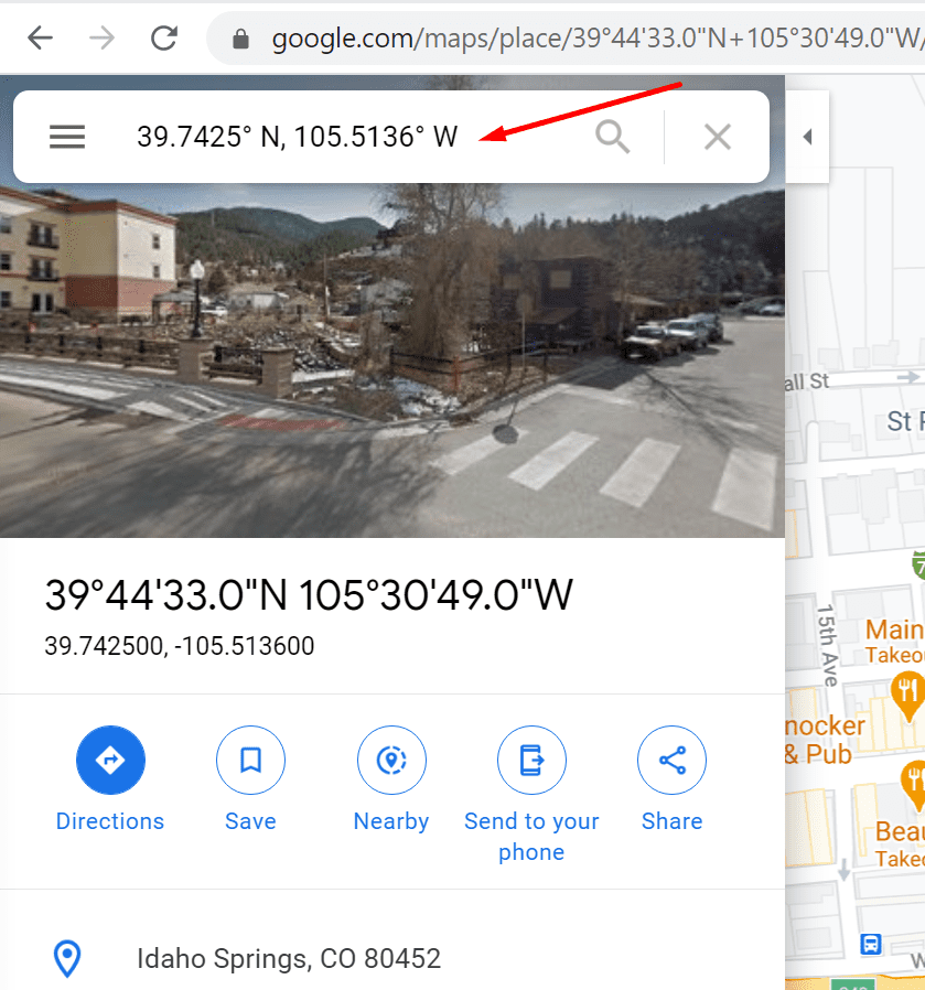 google maps aramayı koordine eder