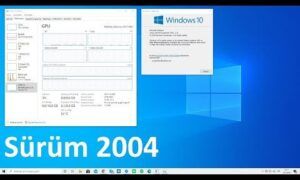 Windows 10 Sürüm 2004 0xc19001e1 Başarısız Oldu