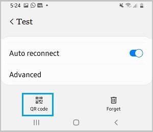 Android Telefonda QR Kod Seçeneği Oluşturun