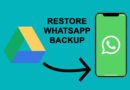 Whatsapp Yedeklemesini Google Drive’dan iPhone’a Geri Yükleme