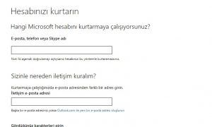 Eski Hotmail Hesabına Nasıl Erişilir