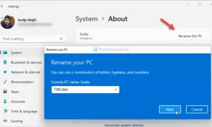 Windows 11 Bilgisayarınızı Yeniden Adlandırma