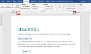 Word’de Kenar Boşlukları Nasıl Değiştirilir